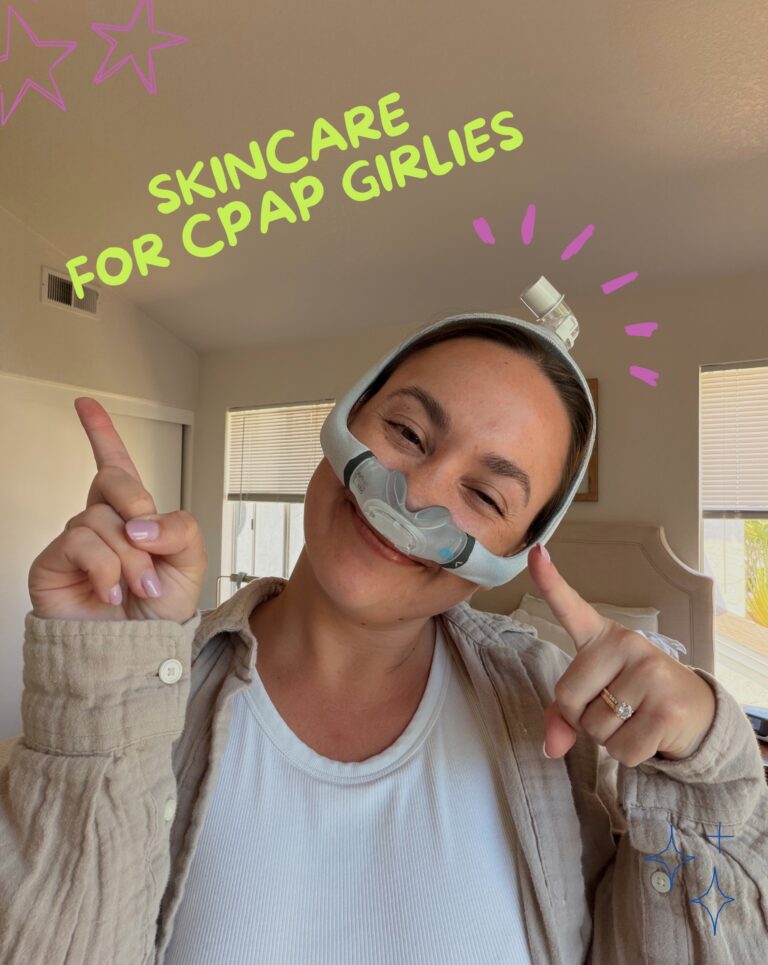 Caring for Your Skin Under a CPAP Mask